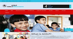 Desktop Screenshot of acelp.org.pk